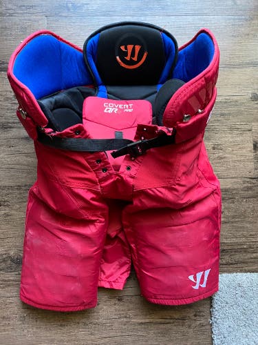Large Warrior Pro Stock Covert QRE Pro Hockey Pants
