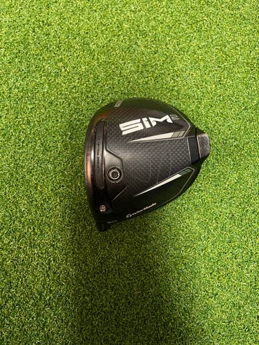 Used Men's TaylorMade Left Hand Sim2 CUSTOM Driver Stiff Flex 9 Loft