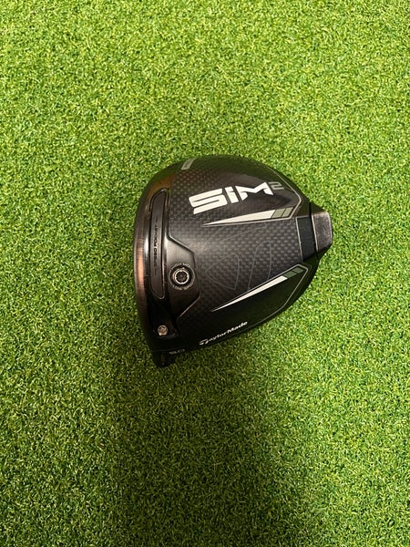 Used Men's TaylorMade Left Hand Sim2 CUSTOM Driver Stiff Flex 9 Loft