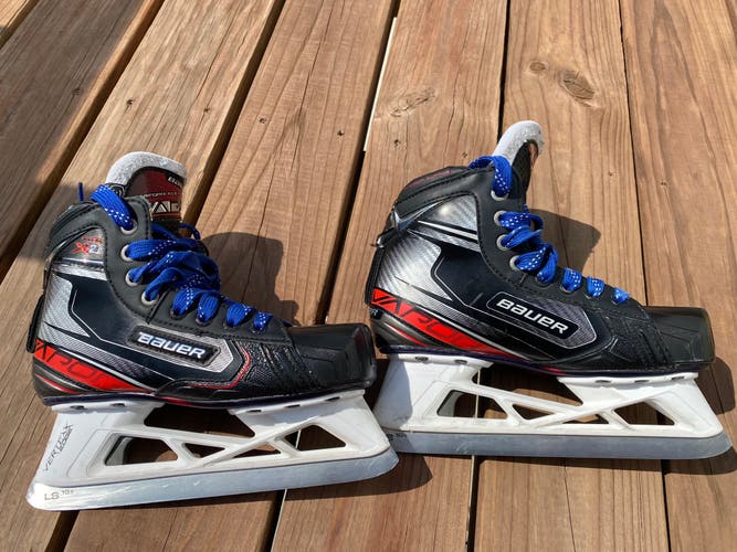 Used Bauer Regular Width  Size 3.5 Vapor X2.9 Hockey Goalie Skates