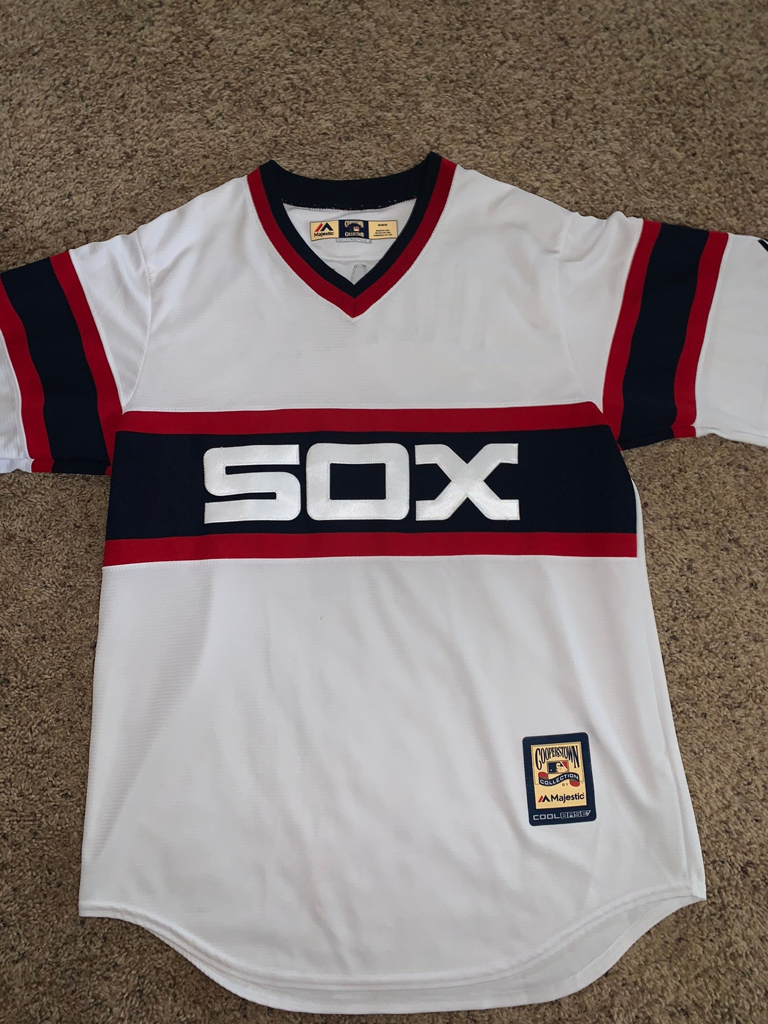 Frank Thomas Signed Chicago White Sox Nike Cooperstown Throwback