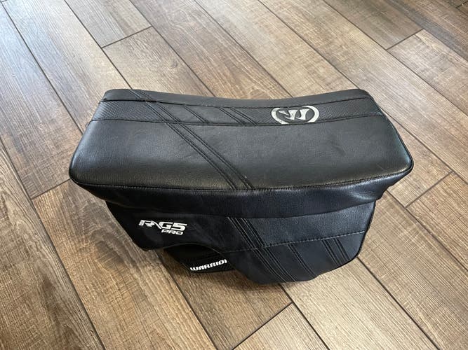 Black Warrior Regular Ritual R/G5 R G5 Pro Used Hockey Goalie Blocker