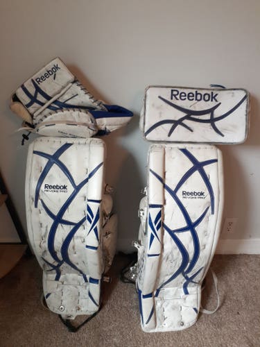 Used 34"+2 Regular Reebok Revoke Pro Zone Goalie Full Set
