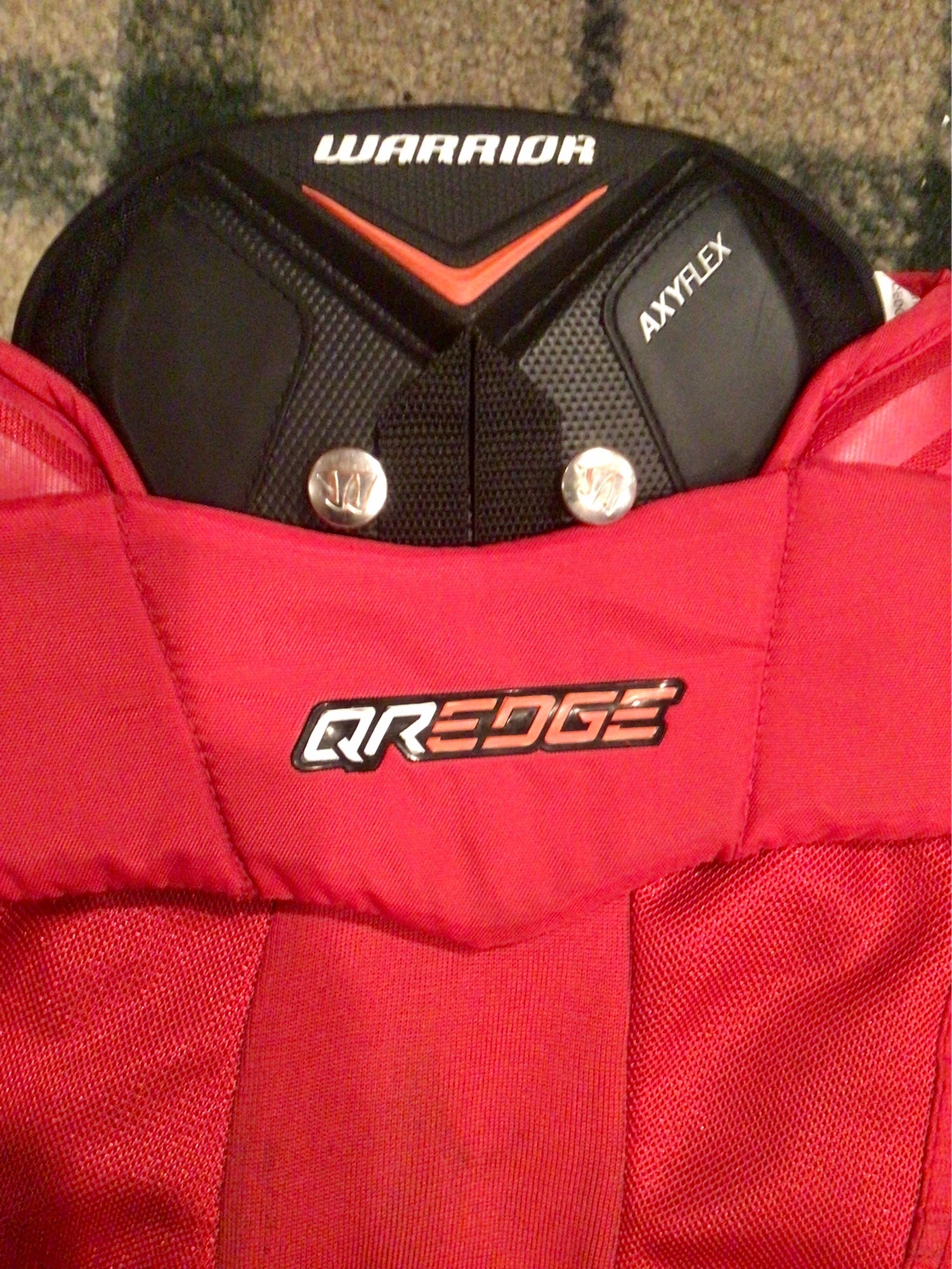 New Warrior Covert QR Edge senior ice hockey pants size medium red SR pant  sz M