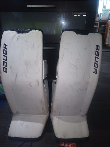 Like NEW M Bauer Vapor 2X Pro Goalie Leg Pads Pro Stock