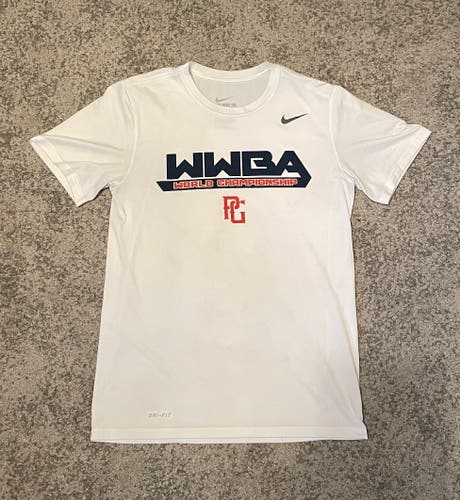 Nike Dri Fit Perfect Game Baseball WWBA Tournament Shirt Mens Small PG