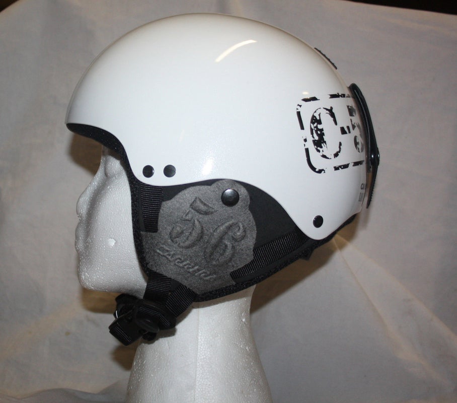 NEW Carrera Lance air white/black Helmet skiing snowboarding helmet 55-58cm NEW