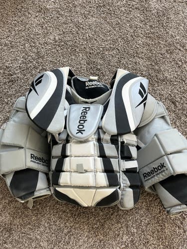 Used Large Reebok AB Premier II Goalie Chest Protector