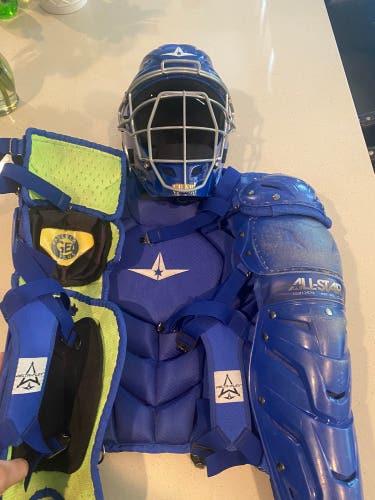 All Star System 7 Axis Catcher's Set