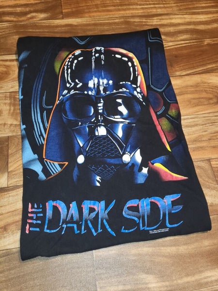 Vintage 1996 Star Wars Promo Darth Vader The Darkside Mens T Shirt Size  Large