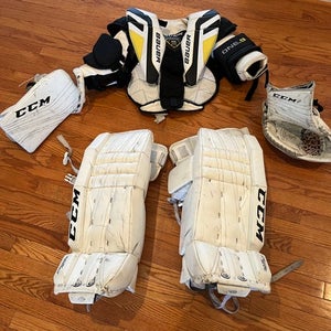 Quality Used 24+1 Regular CCM Extreme Flex ll 760 Goalie Full Set