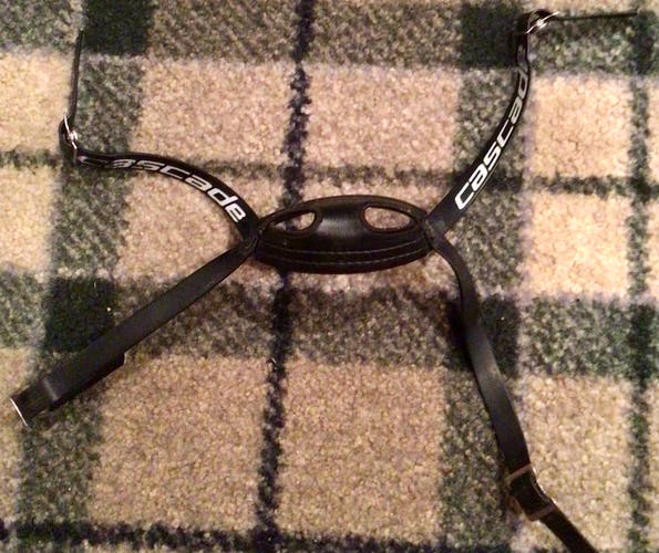 Cascade lacrosse Black Helmet chinstrap