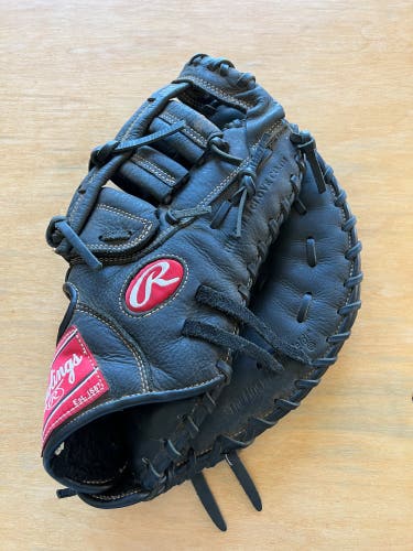 Broken-In Rawlings First Base 12.5" Baseball Glove