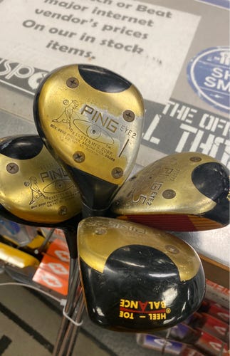 Vintage Ping Eye 2 Fairway wood driver package Used Right Handed Men's