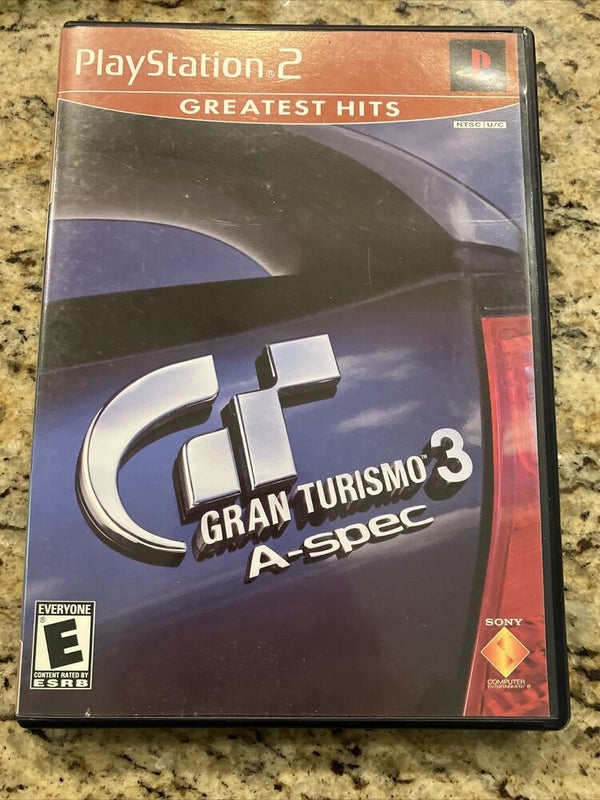 Gran Turismo 3 A-spec-Sony PlayStation 2-PS2-CIB W/manual Tested