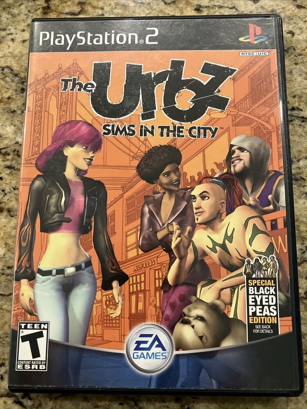 The Urbz: Sims in the City CIB! (Sony PlayStation 2 2004, ps2) Complete & Tested