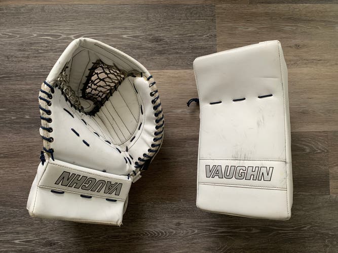 Senior Vaughn Catch Glove and Blocker Set