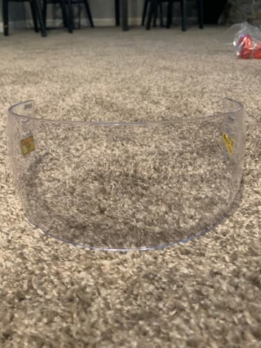 Bauer Shield Pro Straight Visor Clear