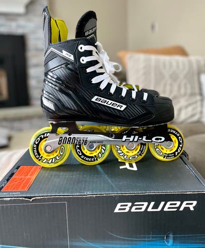 New Bauer RS Inline Skates Regular Width Size 6