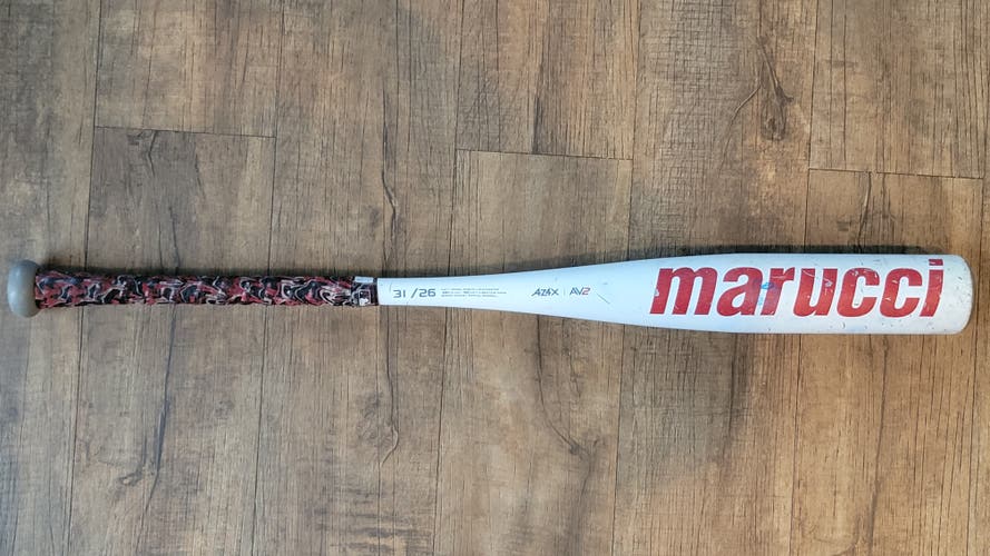 Used USSSA Certified Marucci Alloy CAT 7 Bat (-5) 26 oz 31"