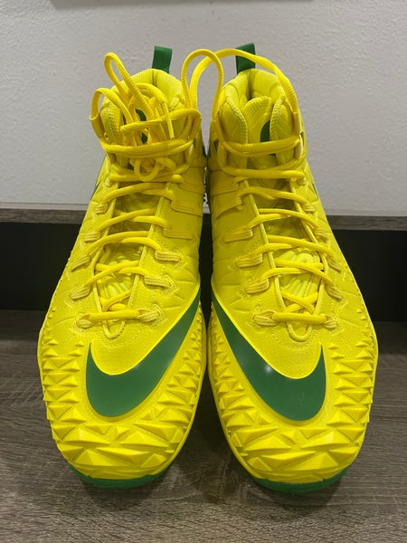 PE Oregon Ducks Men’s Size 14 WIDE Nike FORCE SAVAGE PRO SHARK Rubber Cleats