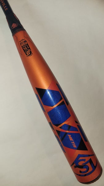 Used USSSA Certified 2022 Louisville Slugger Composite Meta Bat (-8) 22 oz 30"