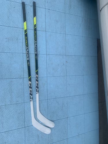 3 sticks (2as3, 1as4) Left Hand P28M Super Tacks AS3 Pro Hockey Stick