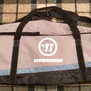 Warrior Grey blue black 43” lacrosse equipment bag