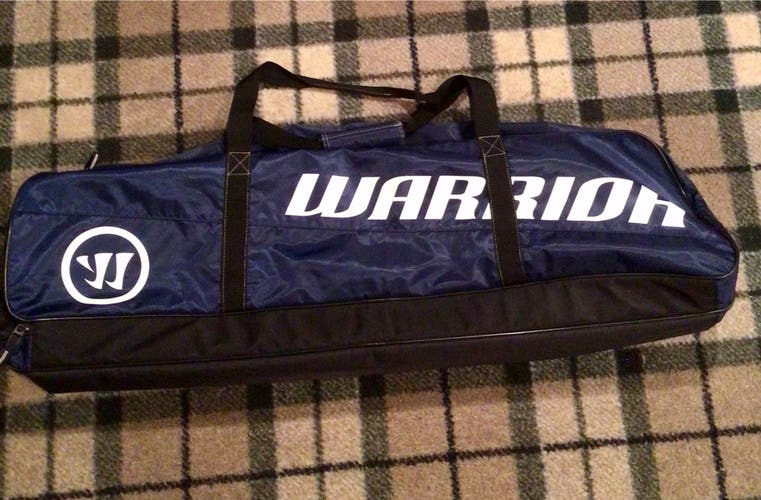 Warrior Navy Blue 43” lacrosse equipment bag