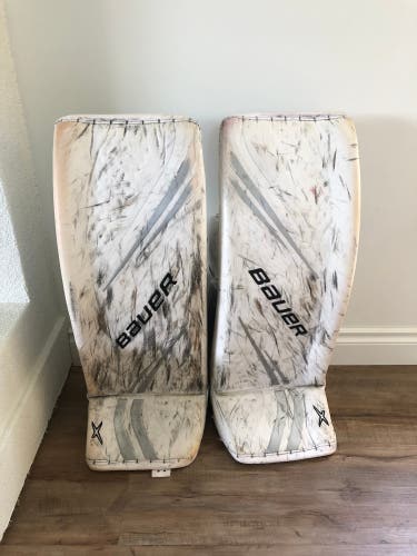 Used Bauer Vapor 2X Pro Goalie Pads Size Small