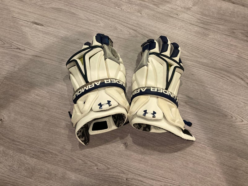 Used Under Armour BioFit Lacrosse Gloves 13"