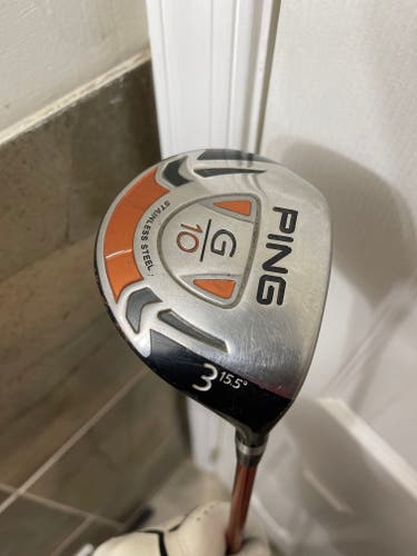 Ping G10 3 FairwayWood Regular Flex Right Handed