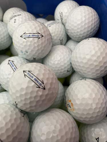 48 Titleist Tour Speed Used Golf Balls AAAAA