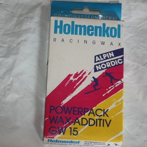 Holmenkol ski Wax additive powerpack 100 grams Germany Alpine / Nordic GW15