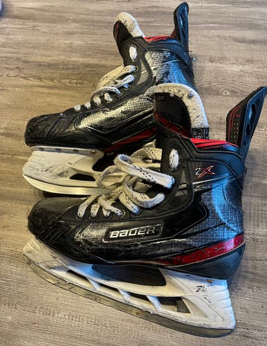 Used Bauer Wide Width Size 6.5 Vapor 2X Hockey Skates