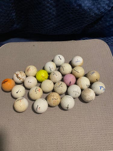Used Golf Balls- Lot Of 25
