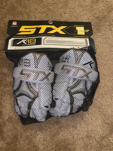 New OG K18 Lacrosse Gloves Signed