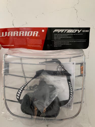 Warrior Face Mask & UA Lacrosse Shaft