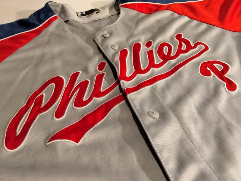 Philadelphia Phillies Button Up Jersey Shirt