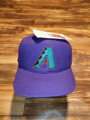 Vintage Rare Sports Specialties MLB Diamondbacks Plain Logo Hat Cap Vtg Snapback