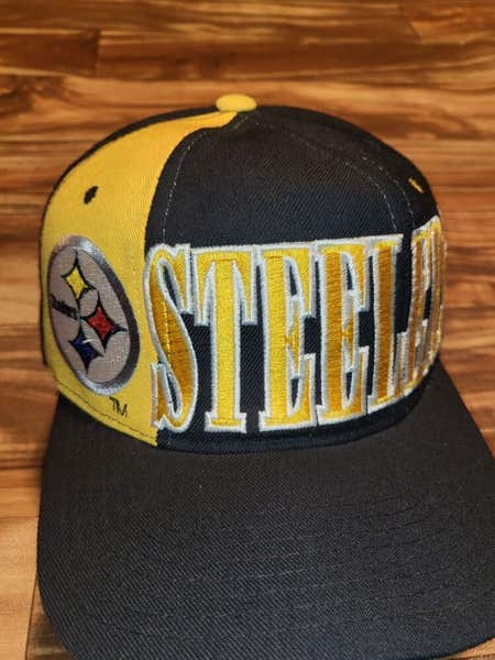 Vintage Rare Pittsburgh Steelers 100% Wool NFL Sports Starter Tri