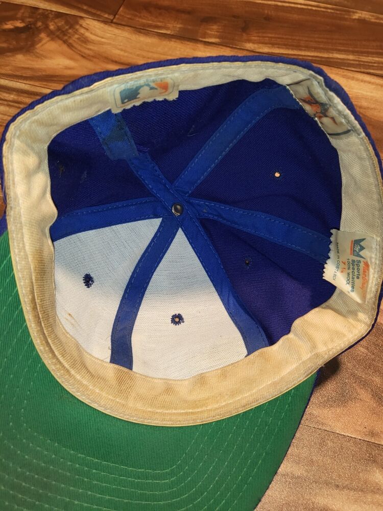 Vintage Rare LA Dodgers MLB Sports Specialties Plain Logo Fitted