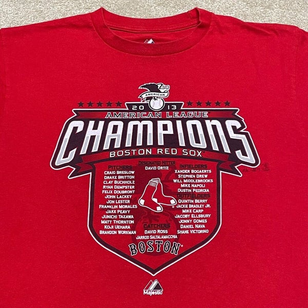 Boston Red Sox 2013 World Series Champions T-shirt Majestic Medium