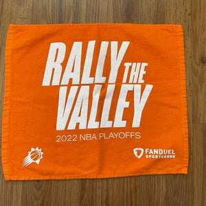 Phoenix Suns NBA BASKETBALL 2022 PLAYOFFS 'RALLY THE VALLEY' SGA Rally Towel!