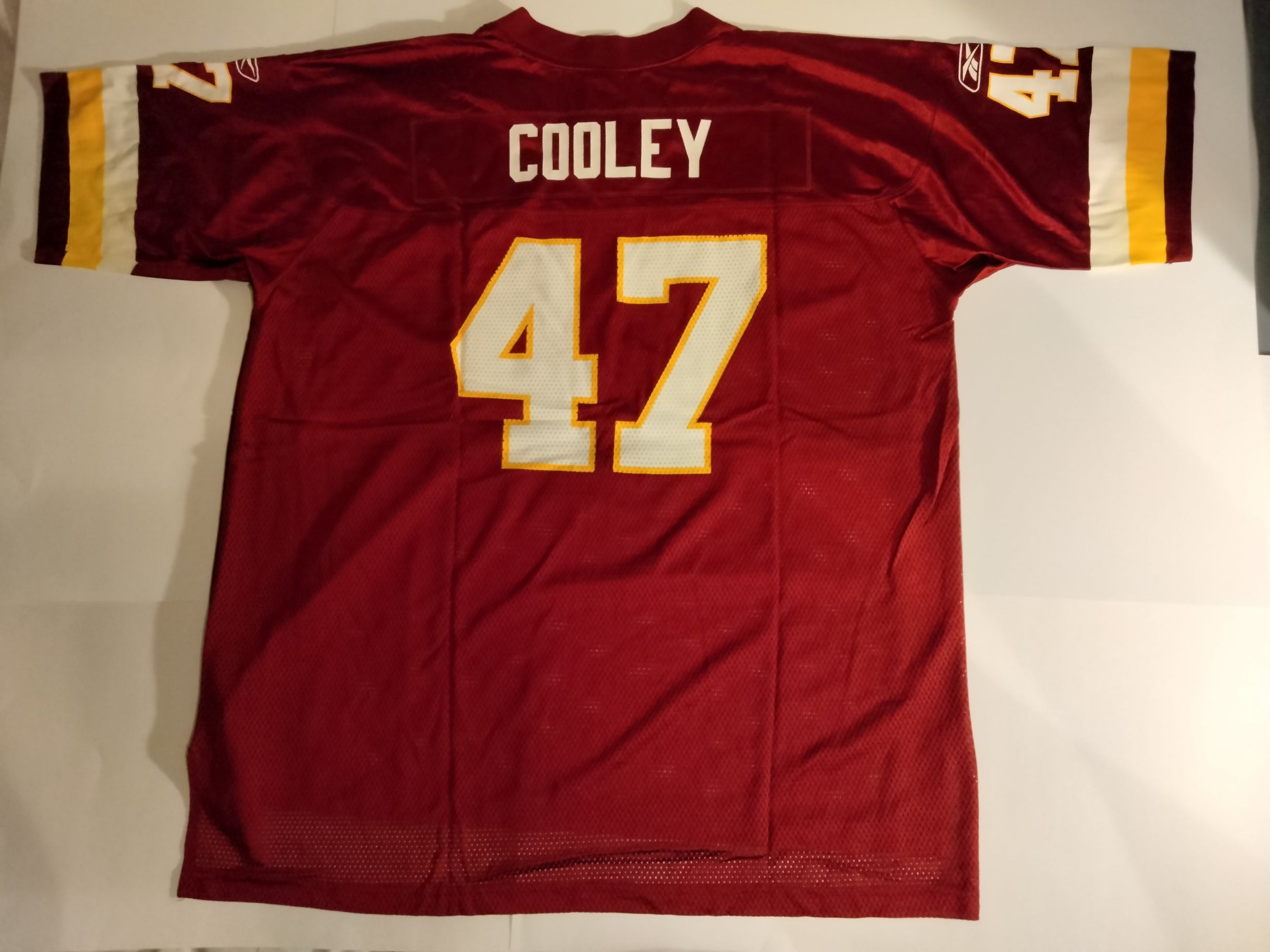 WASHINGTON REDSKINS LAVERANUES COLES REEBOK NFL FOOTBALL JERSEY ADULT LARGE  – The Felt Fanatic