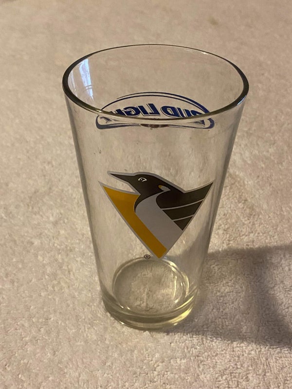 Pittsburgh Penguins NHL Bud Light Drinking Glass