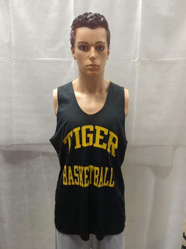 Vintage TI Towson Tigers Basketball Reversible Practice Jersey Champion XL NCAA