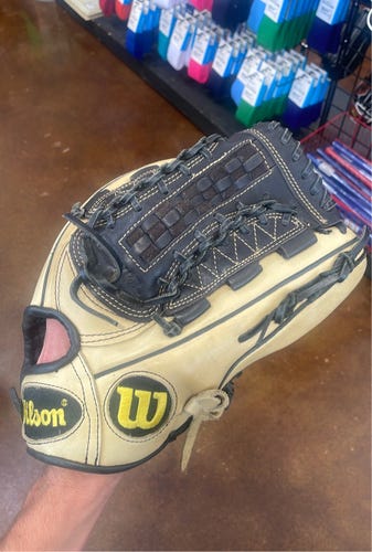 Wilson Used Brown Right Hand Throw 13" Baseball Glove