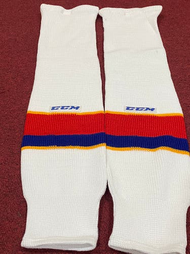 Norfolk Admirals  New Large CCM Pro Stock Socks Item#ECNW