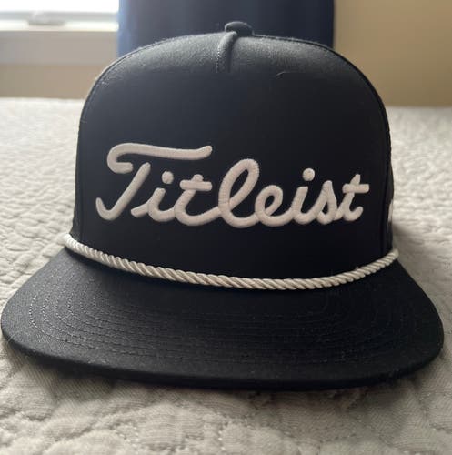 Titleist Official Tour Rope Flat Bill Hat